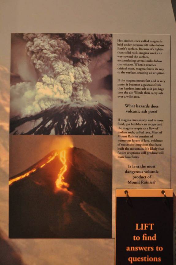 É sempre bom lembrar, o Mount Rainier é um vulcão! (no estado de Washington, oeste dos Estados Unidos)